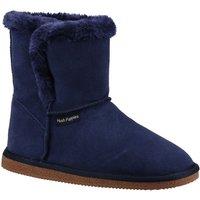Hush Puppies Women's 'Ashleigh' Classic Slippers in Navy | Size: 5