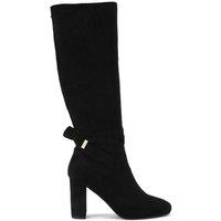 Carvela Women's 'Tempt High Leg' Fabric Boots in Black | Size: 4