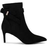 Carvela Women's 'Tempt Stiletto' Fabric Boots in Black | Size: 7