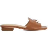 Dune London Women's 'Lindo' Leather Sandals in Brown | Size: 5