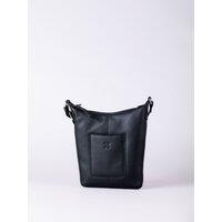 Lakeland Leather Women's 'Talkin' Medium Leather Cross Body Bag in Black