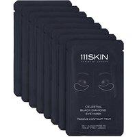 111SKIN Women's Intensive Celestial Black Diamond Eye Mask 8 x 6ml in Clear