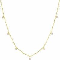 Gold Trip Women's Crystal Gemstone Necklace in Gold