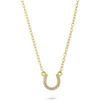 Gold Trip Women's Horseshoe Necklace in Gold