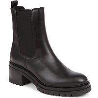 Jones Bootmaker Women's Darrah Leather Chelsea Boots in Black | Size: 6