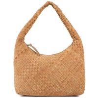 Jones Bootmaker Women's Waverely Leather Shoulder Bag in Tan