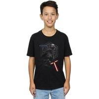 Disney Boy's Star Wars The Rise Of Skywalker Kylo Ren Vader Remains T-Shirt in Black | Size: 12-13 Years