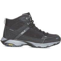 Trespass Men's Renton Waterproof Walking Boots in Black | Size: 8