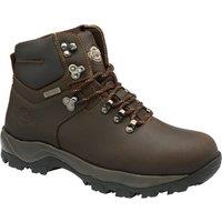 Northwest Territory Men's Creston Leather Waterproof Walking Boots in Brown | Size: 7