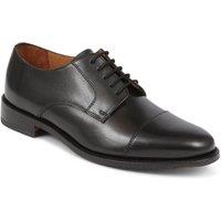 Jones Bootmaker Men's Bennett Goodyear Welted Leather Derby Shoes in Black | Size: 11