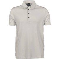 TEE JAYS Men's Pima Cotton Polo Shirt in Off-White | Size: 3XL