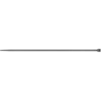 Faithfull 100 Pack Grey Nylon Cable Ties 3.6 x 200mm - Self-Locking