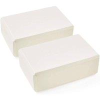Myga Pair Of Yoga Blocks in Cream