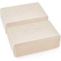 Myga Pair Of Yoga Blocks in Light Sand