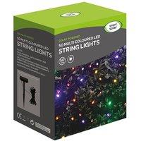 Smart Garden Products Solar Powered LED 50 String Lights Multicoloured