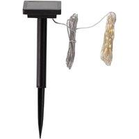 Smart Garden Products Ultra Solar Powered Firefly String Lights 100 LEDs Warm White