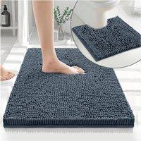 GAVENO CAVAILIA Loop Bath Mat in Dark Grey
