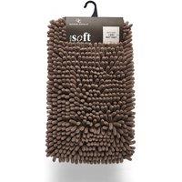 GAVENO CAVAILIA Miami Chenille Loop Bath Mat in Camel