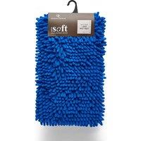 GAVENO CAVAILIA Miami Chenille Loop Bath Mat in Blue