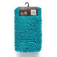 GAVENO CAVAILIA Miami Chenille Loop Bath Mat in Teal