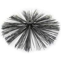 BARGAINS-GALORE 400mm Chimney Brush Replacement Head Only Sweep Fireplace Cleaning DIY in Black