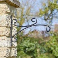 Marco Paul 14/16" Hanging Basket Bracket in Black