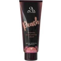 2bTanned Peach Tanning Accelerator Cream - Enhanced with Thalitan & Tyrosine 200ml in White