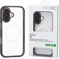 BluCore magsafe silicone phone case for 17 in Black | Size: iPhone 17