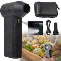 SPETLEK Air Blower Super Jet Fan Turbo Powered in Black