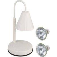 SPETLEK Wax Candle Warmer Lamp Burner Melter Lamp White