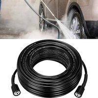 SPETLEK 15m Power High Pressure Washer Hose Pipe in Black | Size: 100g