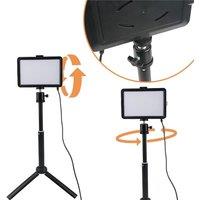 EONLION Portable Light Studio Lamp Photo Live in Black