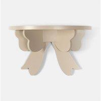 Kelvenix natural Bow Shelf 2 Pack Novelty Shelving Units Bow Shelf 2 Pack Novelty Shelving Units in Beige