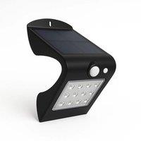 SPETLEK Solar Flood Light With PIR Motion Sensor in Black