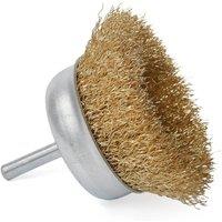 SPETLEK Brand New 24pc Wire Brush Set Crimped Steel in Brown | Size: 10000mm x 520mm