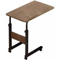 Kelvenix Portable Over Bed Table in Brown | Size: 0.6m2