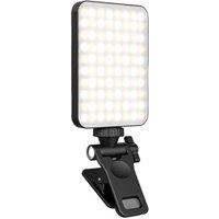 Kelvenix Adjustable 80 LED Selfie Light Flash Clip in Black