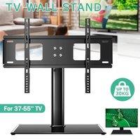EONLION Table Top TV Pedestal Stand Base fit in Black
