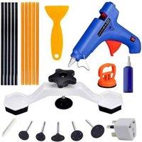 VOGREX Car Dent Removal Puller Kit Paintless Small Damage Repair Tools in White