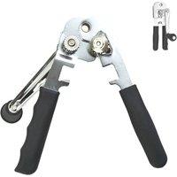 Kelvenix Home Heavy Duty Useful Hand Crank Can Opener in Black | Size: 0.6m2