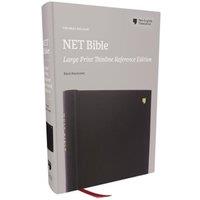 Thomas Nelson NET Bible, Large Print Thinline with Cross References, Hardcover