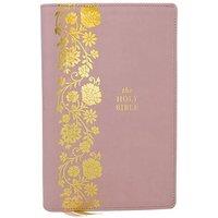 Thomas Nelson KJV Personal Size Large Print End-of-Verse Reference Bible, Pink