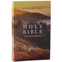 Thomas Nelson NKJV Super Giant Print New Testament, Softcover, Red Letter