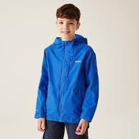Regatta Calderdale III Hooded Waterproof Jacket in Bright Blue | Size: 13 Years
