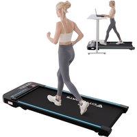 CITYSPORTS Under Desk Compact Walking Pad with Bluetooth & Remote Control in Black | Size: 0-3 m