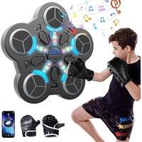 EONLION SMART PUNCHING BOXING ELECTRONIC MUSIC MACHINE in Black | Size: 0-12 m