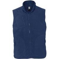 SOL'S Men's Norway Anti-Pill Fleece Bodywarmer Gilet in Navy | Size: Small