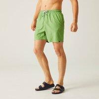 Regatta Men's Mackleyna Quick Drying Swim Shorts in Light Green | Size: Large
