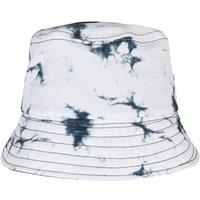 Yupoong Men's Flexfit Batik Dye Reversible Bucket Hat in Black