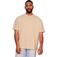 Casual Classics Men's Core Ringspun Cotton Oversized T-Shirt in Light Sand | Size: XL